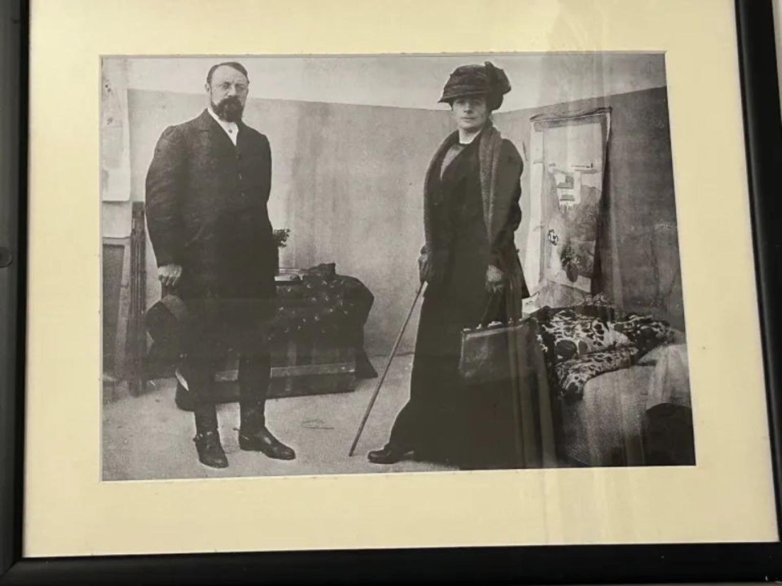 Matisse e la moglie 1912