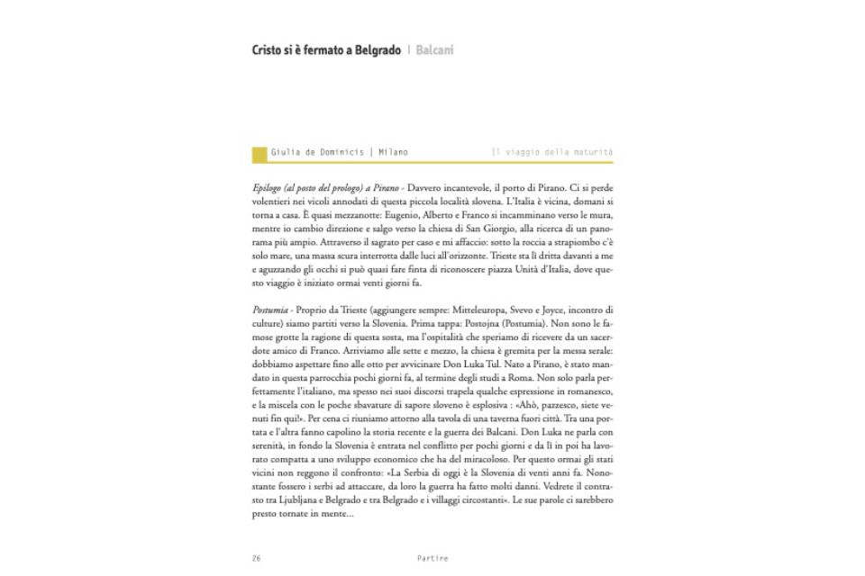 Cristo si è fermato a Belgrado | Balcani