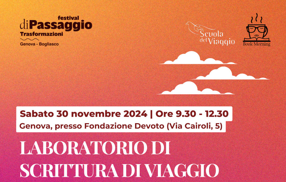 Laboratorio di scrittura di viaggio a Genova - Sabato 30 novembre 2024