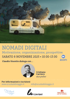 Nomadi digitali - Sabato 8 novembre 2025
