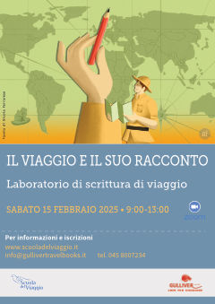 Laboratorio di scrittura di viaggio online - Sabato 15 febbraio 2025