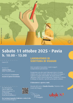 Laboratorio base di scrittura di viaggio - Sabato 11 ottobre 2025