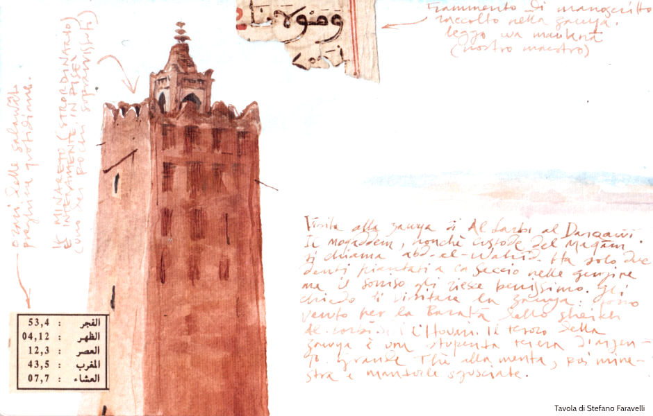 Marrakech, Tavola di Stefano Faravelli
