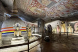 Interno di uno dei templi di Dambulla