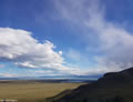 El Chaltén, panorama in cima a Mirador de la Águilas nella luce interminabile dell'estate patagonica